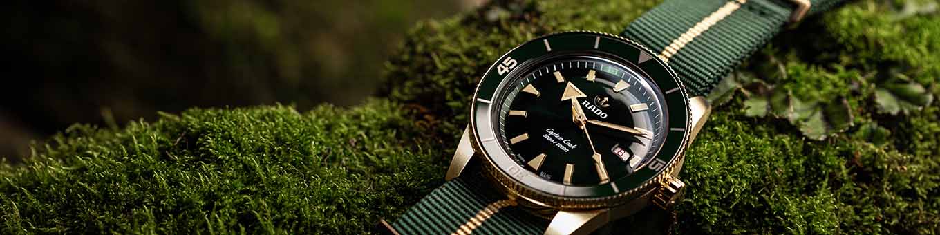 Rado Captain Cook Kollektionsbanner Rado Captain Cook Kollektionsbanner