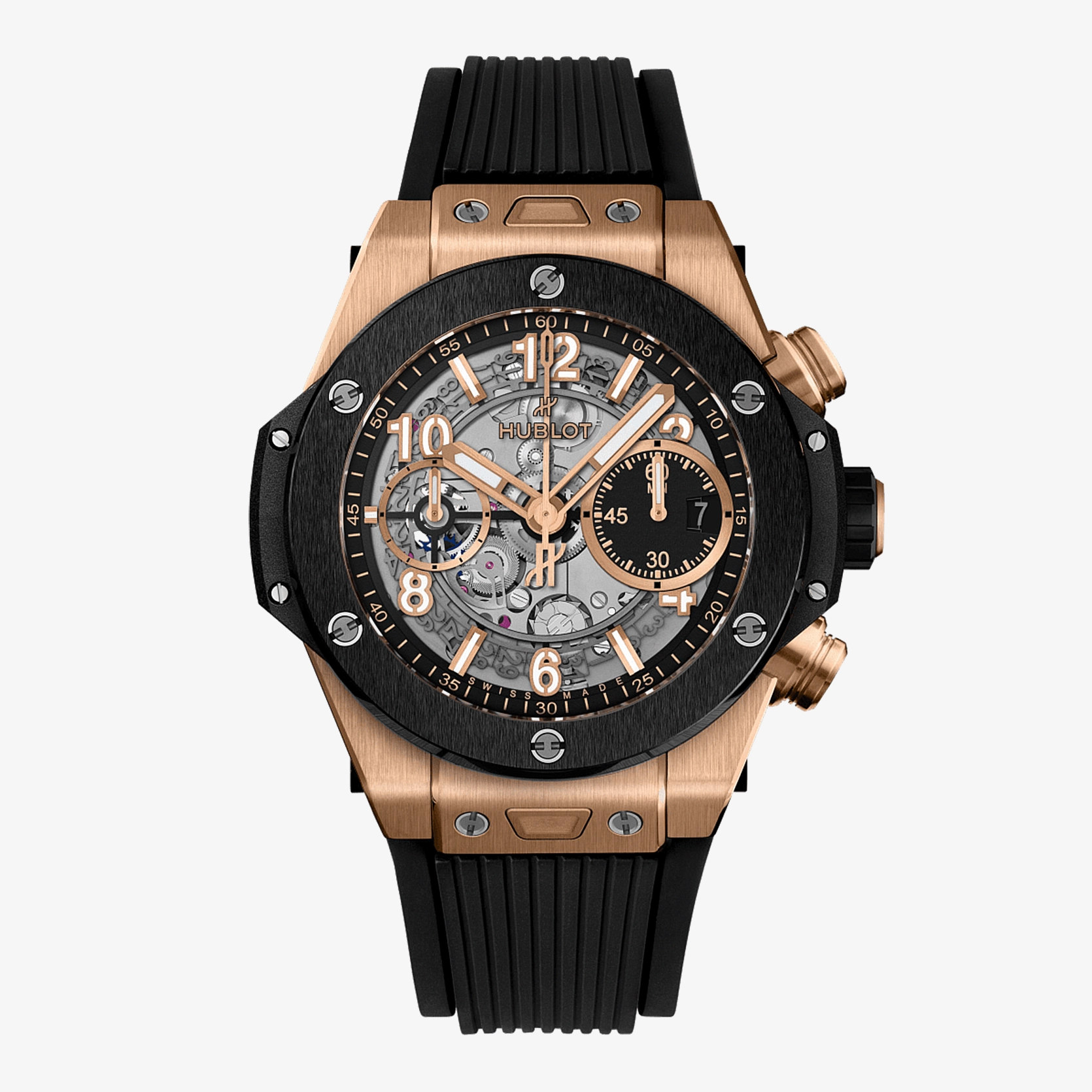 Big Bang Unico King Gold Ceramic