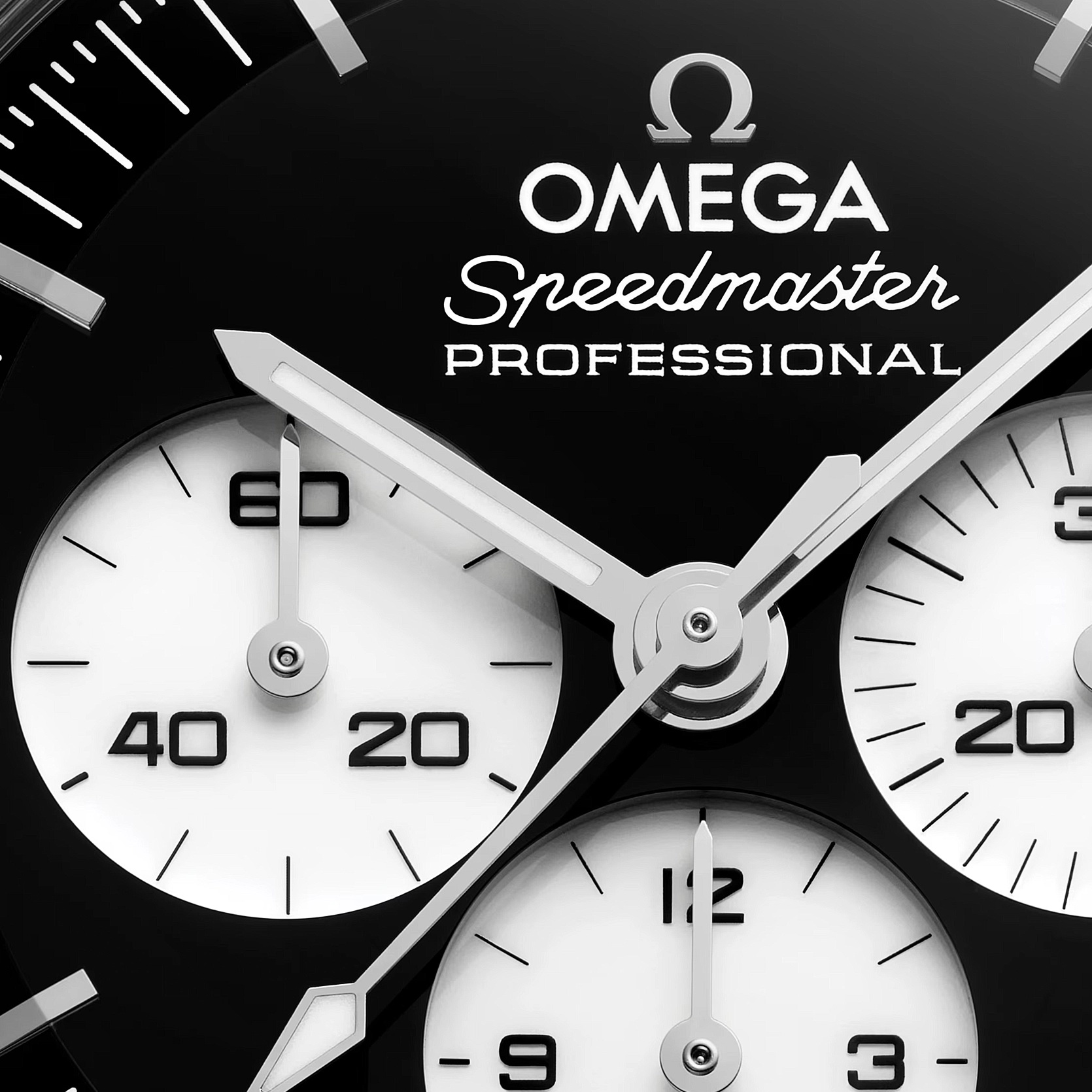 OMEGA Speedmaster Moonwatch Professional 310.30.42.50.01.004 Zifferblatt
