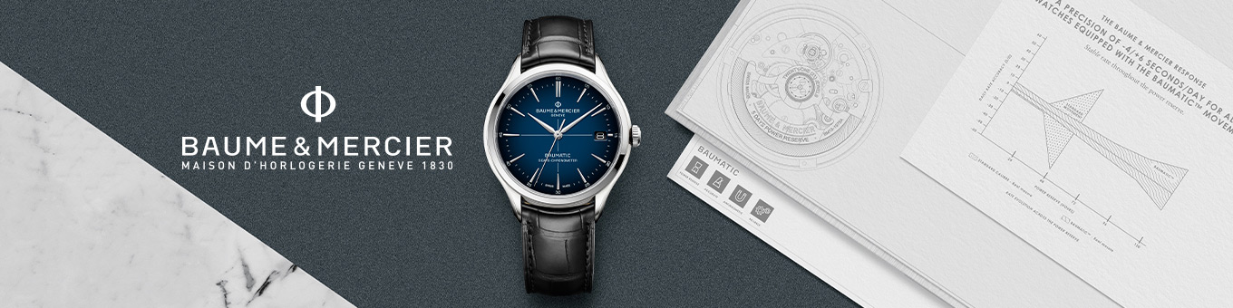 Baume & Mercier Markenbanner Baume & Mercier Markenbanner