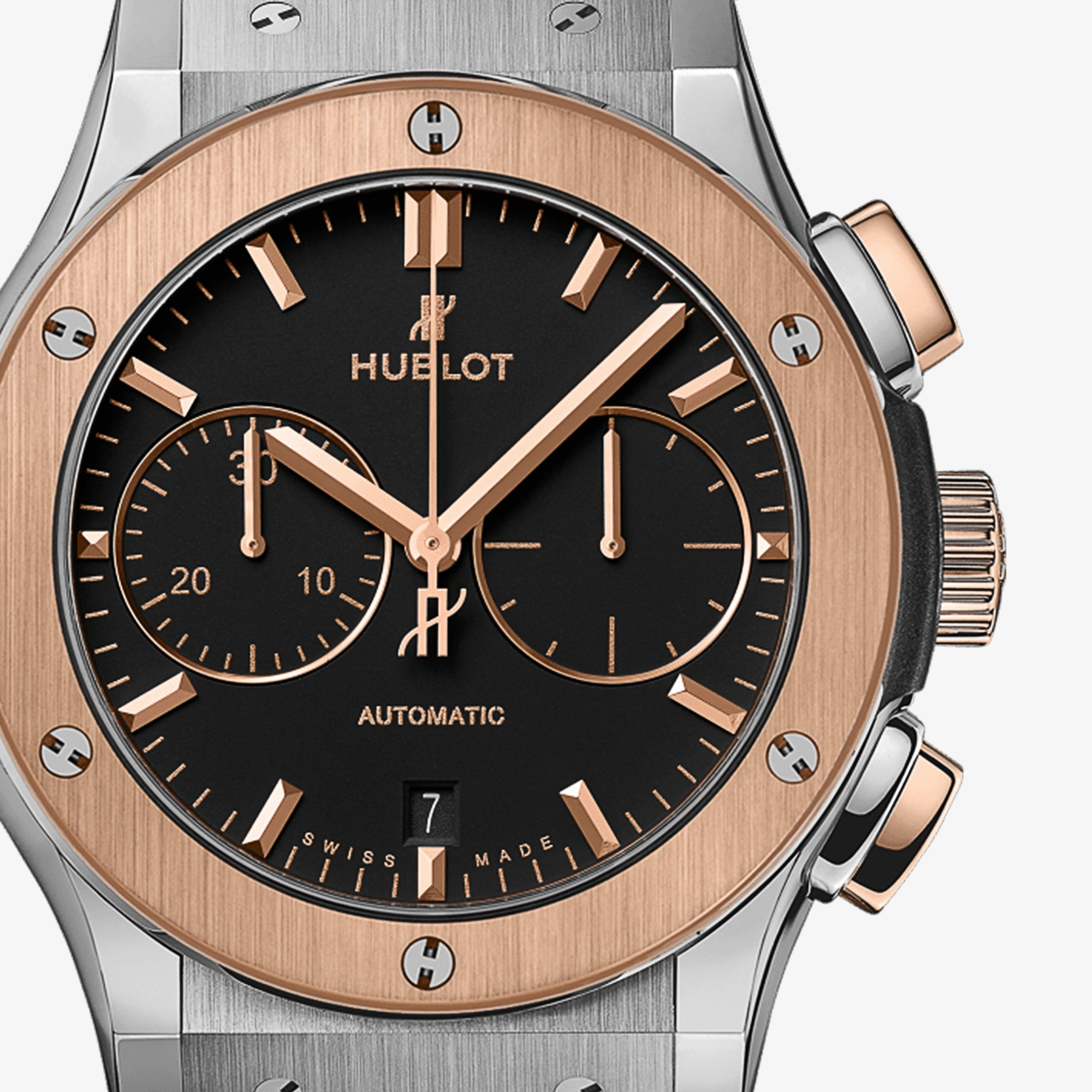 Classic Fusion Chronograph Titanium King Gold