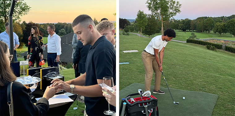 Juwelier Drubba Moments beim Serge Gnabry Golf Invitational im Öschberghof Juwelier Drubba Moments beim Serge Gnabry Golf Invitational im Öschberghof