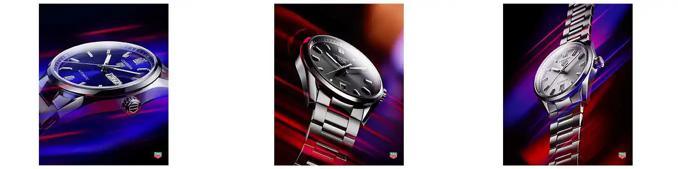 Drubba Moments TAG Heuer CARRERA Banner Footer