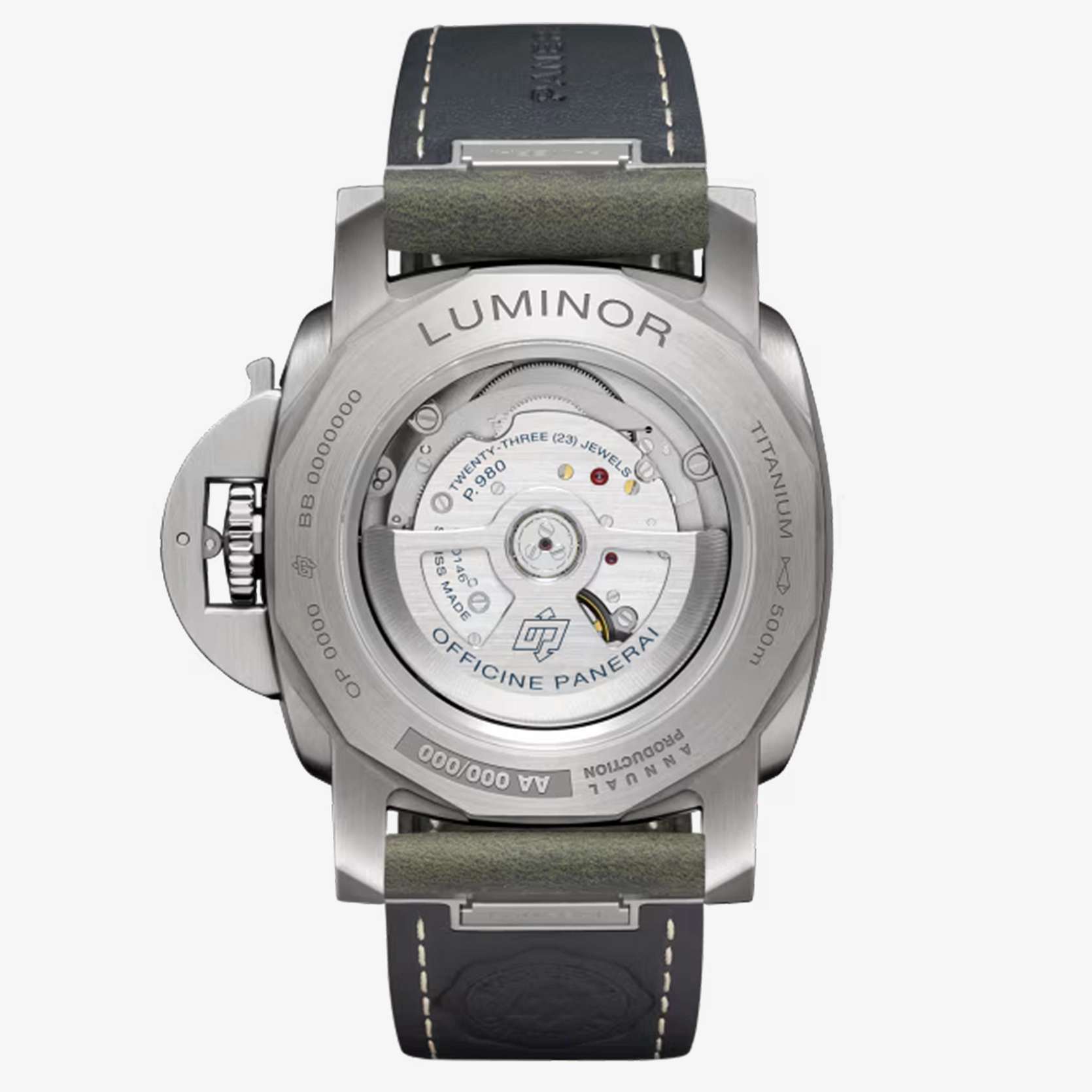 Luminor Marina Titanio