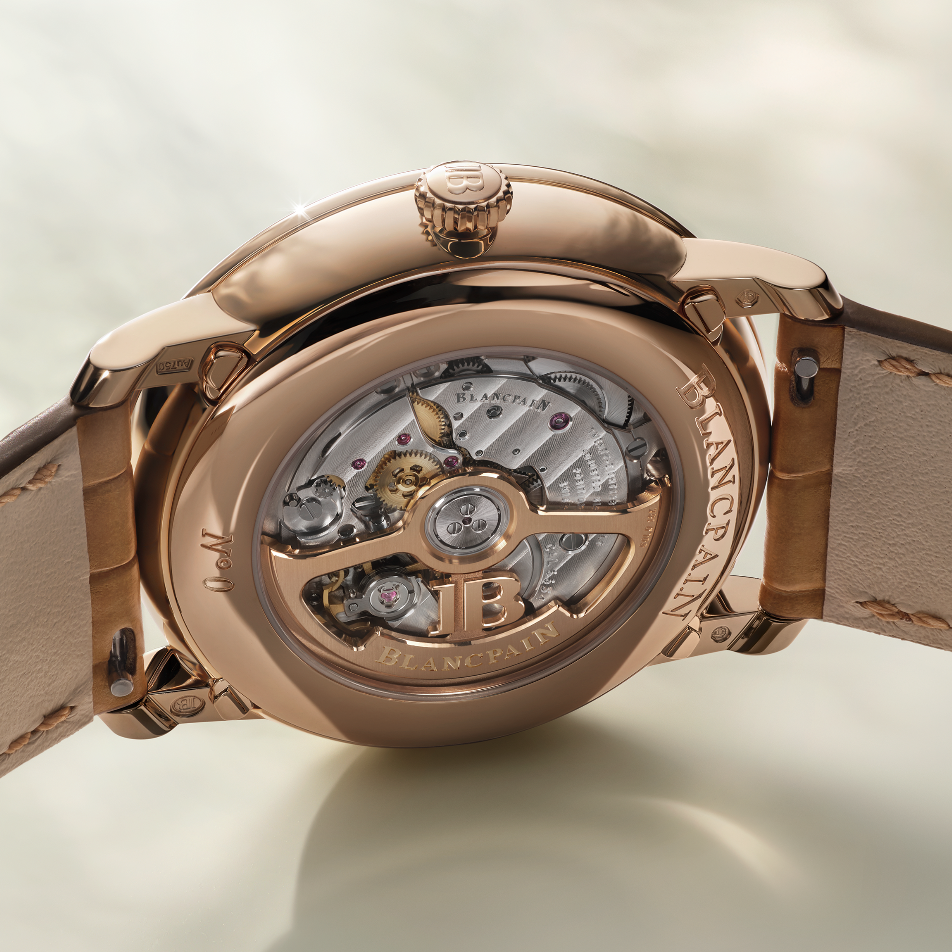 Blancpain Gehäuserückseite Automatikuhr
