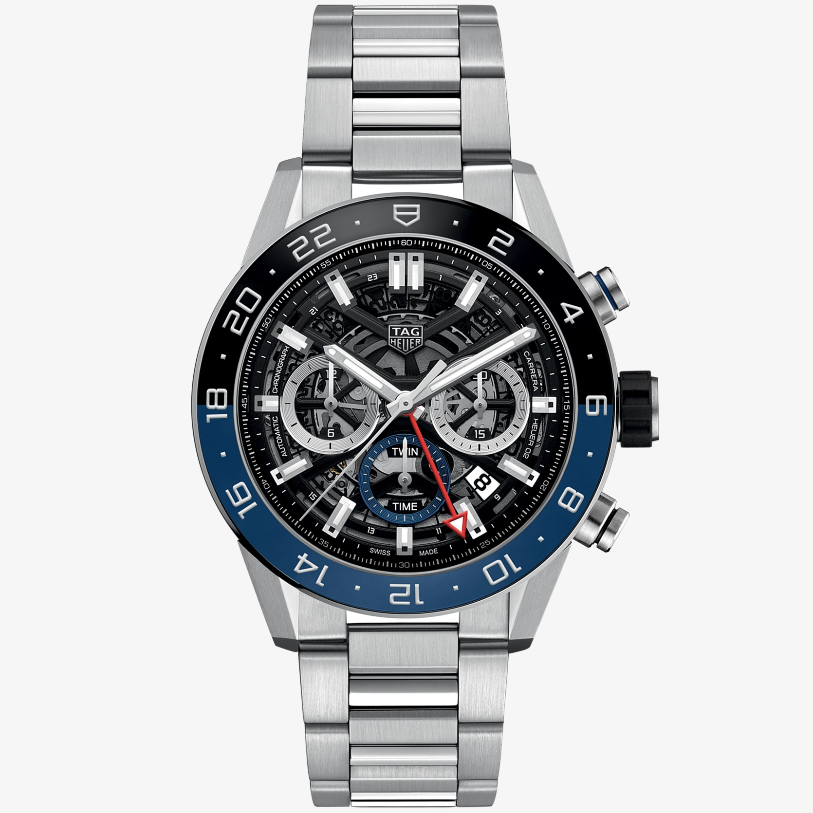 Carrera Chronograph Twin-Time